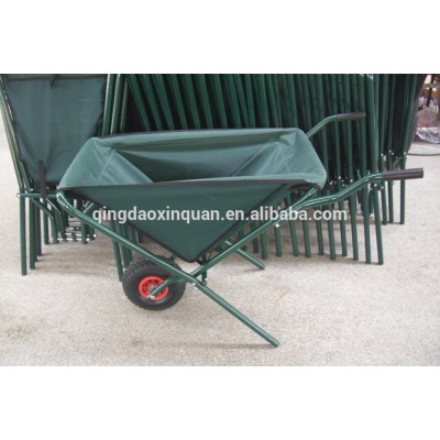 folding wheel barrow